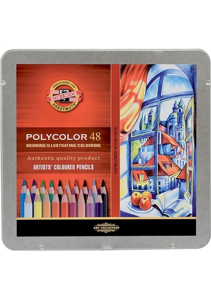 Koh-i Noor Polycolor Kuruboya Kalemi 48'li N:3826