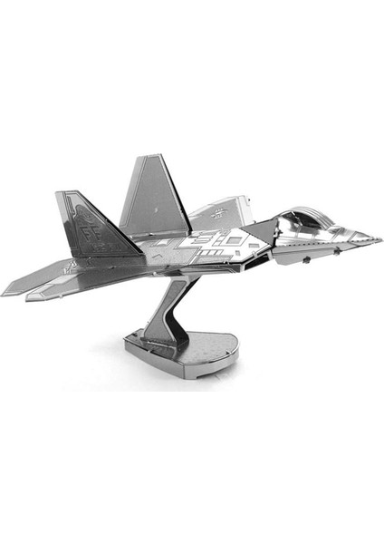 3D Lazer Kesim Metal Maket Savaş Uçağı