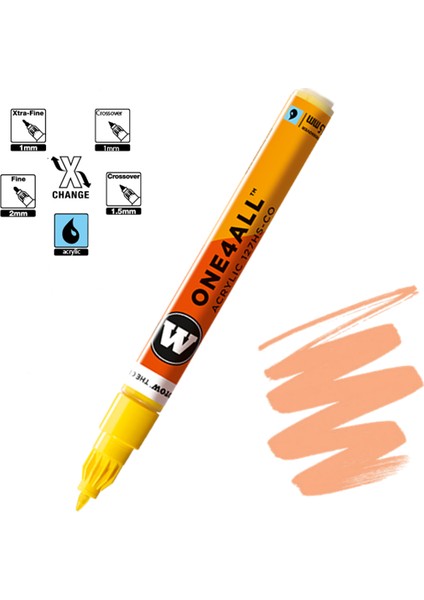127HS-CO One4all 1.5mm - N:117 Peach Pastel