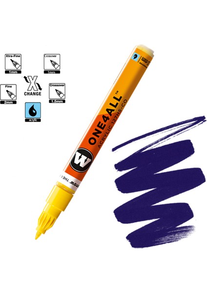 127HS-CO One4all 1.5mm - N:043 Violet Dark