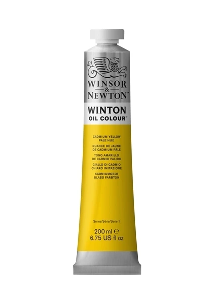 Winsor Newton Winton Yağlı Boya 200ml - N:08 Cadmium Yellow Pale Hue