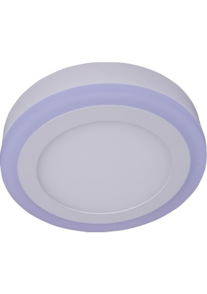 Çift Renkli 24W Led Panel Aydınlatma 18W Beyaz 6W Mavi