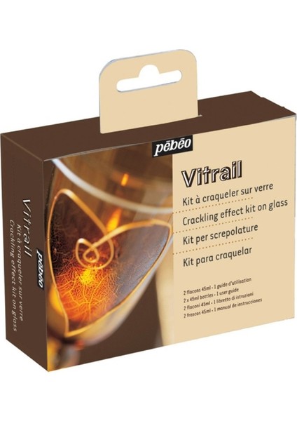 Vitrail Çatlatma Kiti 2X45Ml