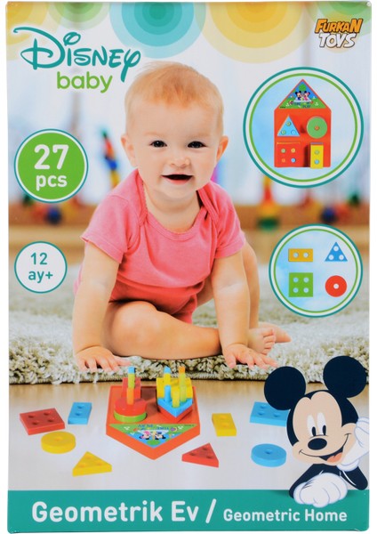 Furkan Toys Disney Baby Geometrik Ev