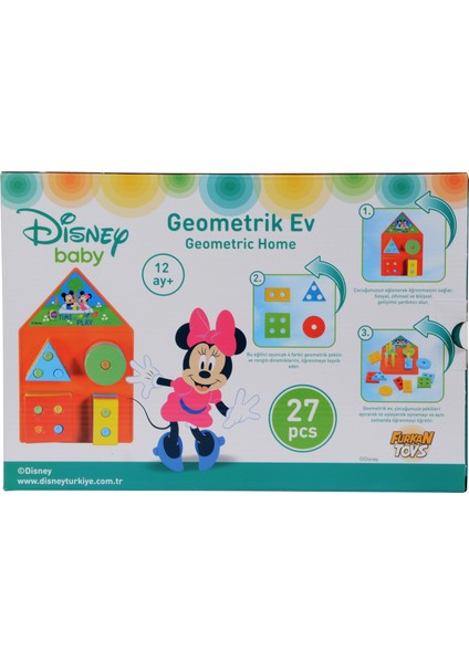 Furkan Toys Disney Baby Geometrik Ev