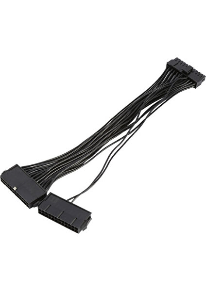 Power Uzatma Kablosı 24 Pin Çift Psu Güç Kaynağı Uzatma Kablosu 24Pin 20 + 4Pin