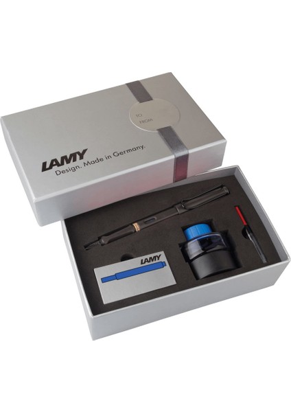 Safari Dolma Kalem Seti 17DS-M Mat Siyah