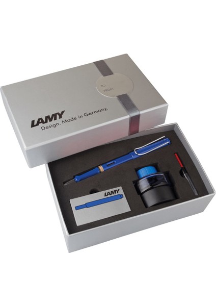 Safari Dolma Kalem Seti 14DS-M Mavi