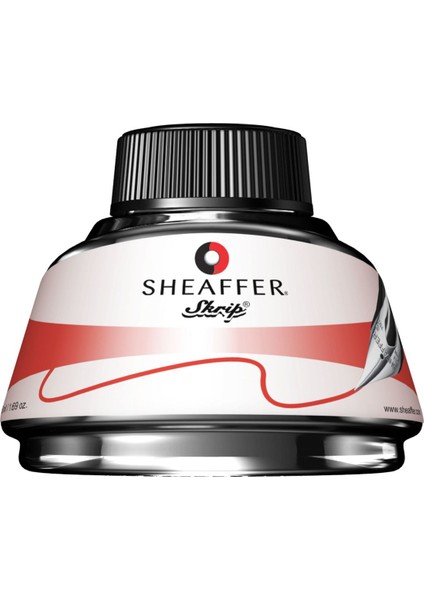 Şişe Mürekkep 50 ml, Kırmızı