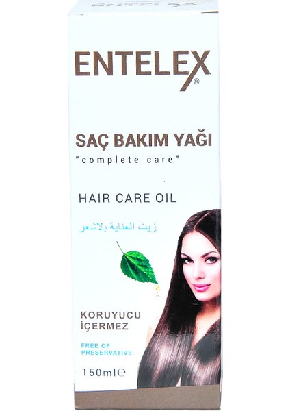 Entelex Saç Bakım Yağı 150 ml