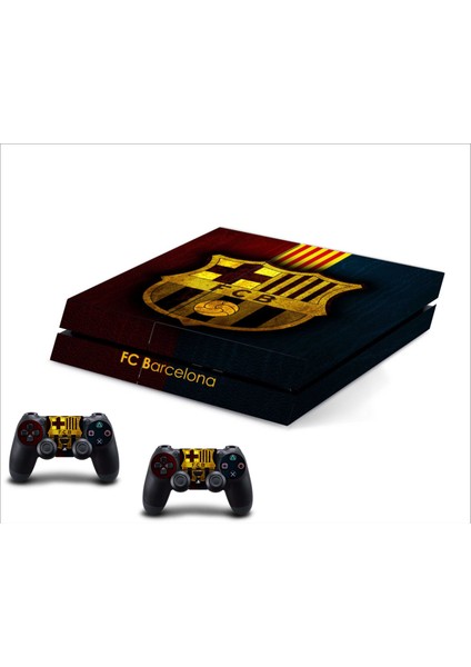 PS4 Fat Barcelona Sticker Seti