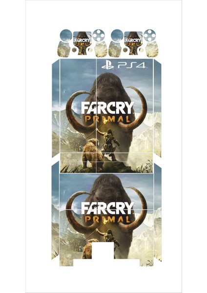PS4 Fat Farcry Sticker Seti