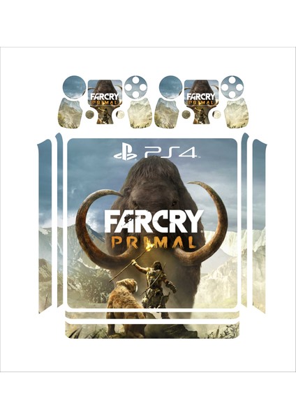 PS4 Slim Farcry Sticker Seti