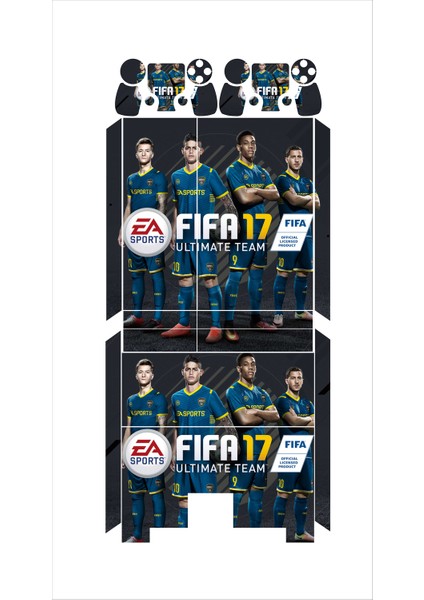 PS4 Fat Fifa Sticker Seti