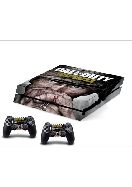 PS4 Fat Call of Duty Sticker Seti