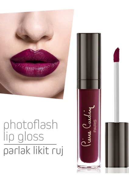 Pierre Cardin Photoflash Lipgloss – Parlak Likit Ruj - Magenta