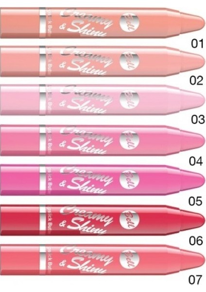 Creamy & Shiny Lipstick 02 Ruj