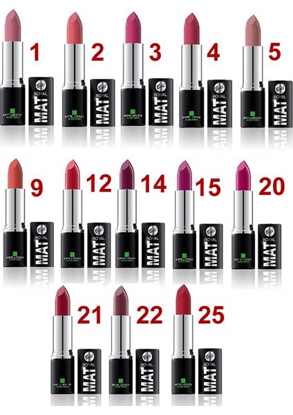 Royal Mat Lıpstıck 15