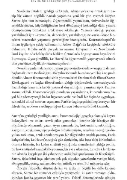 Varoluşçular Kahvesi - Sarah Bakewell