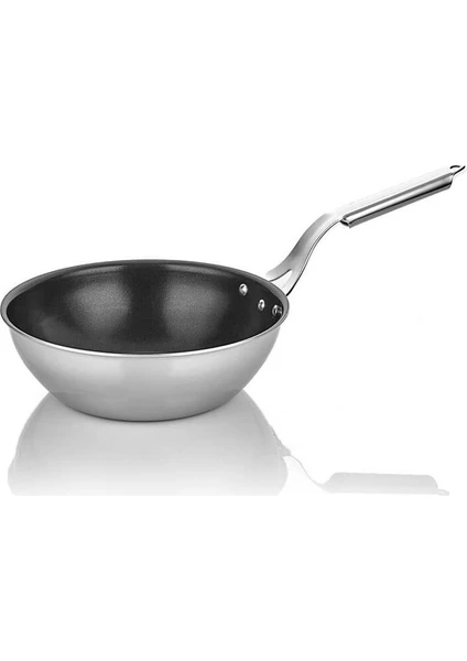 Silver Star Non-Stick Wok Tava 24 cm – Zafer Endüstriyel Mutfak