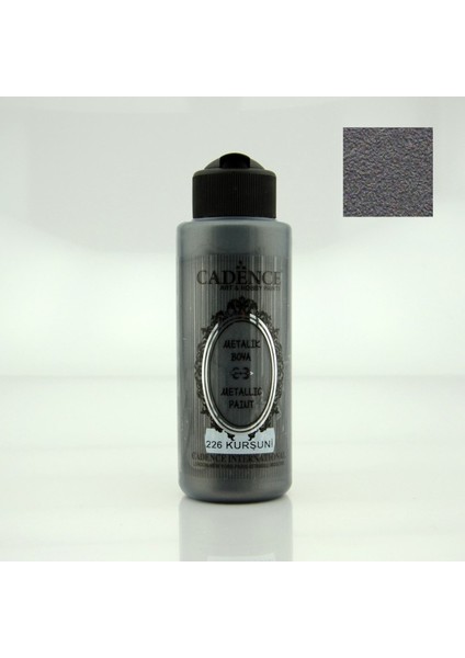 Sedefli Metalik Boya 226 - Kurşuni 120 ml