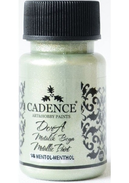 Dora Metalik Boya 146 - Mentol 50 ml