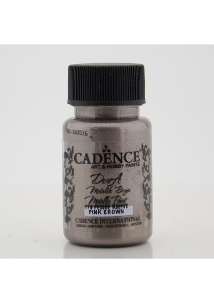 Dora Metalik Boya 170 - Pembe Kahve 50 ml