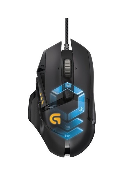 G502 Proteus Spectrum Oyun Mouse + Supermassive Mouse Pad