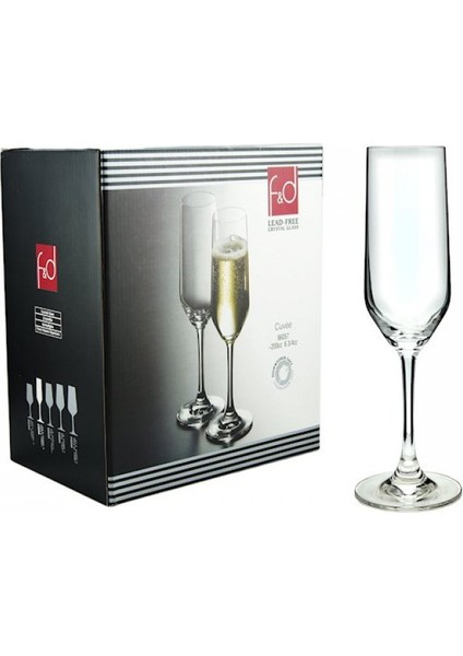 F&d Cuvee 66057 Flüt Şampanya Bardağı 6'lı fiyatları