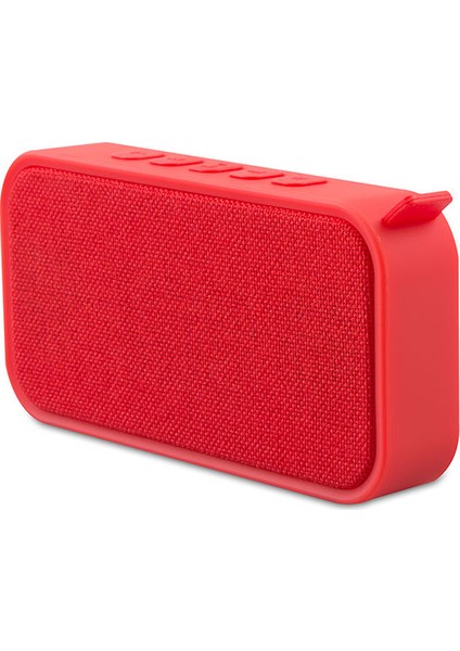 MD - 55BT Speaker FM Destekli Bluetooth Hoparlör Kırmızı