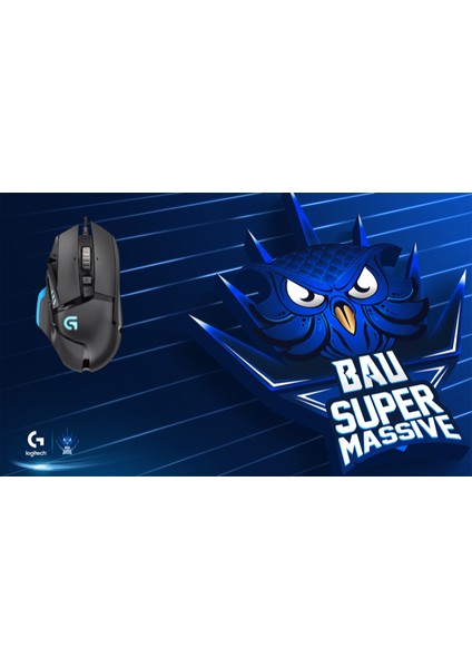 G502 Proteus Spectrum Oyun Mouse + Supermassive Mouse Pad