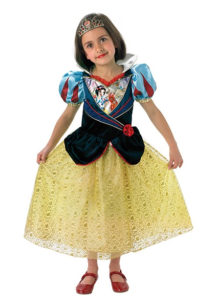 Lisanslı Disney Princess Pamuk Prenses Sarı Kostüm S Beden 3-4 Yaş