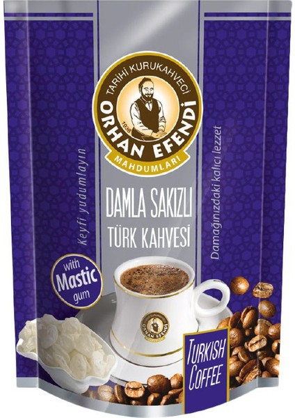 Orhan Efendi Damla Sakızlı Türk Kahvesi - 100 Gr