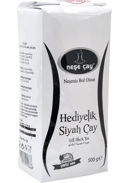 Neşe Çay Hediyelik Siyah Çay 500 Gr