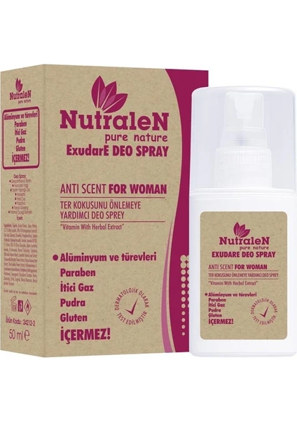 Nutralen Exudare Deo Spray 50 Ml