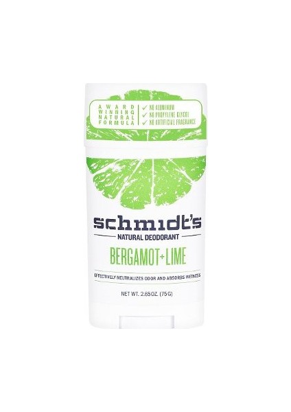 Natural Deodorant Bergamot Ve Limon Özlü 75 Gr