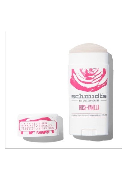 Natural Deodorant Rose Vanila 75 Gr