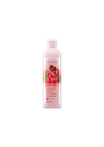Naturals Kızılcık Ve Tarçın Kokulu Vücut Losyonu 200Ml