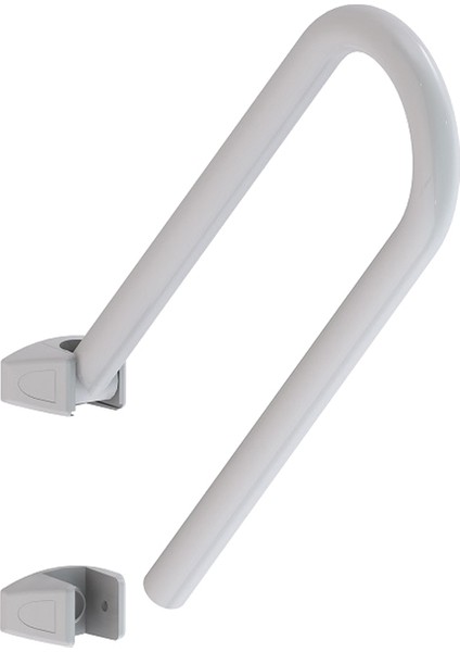 Klozet Yanı Tutamak Beyaz