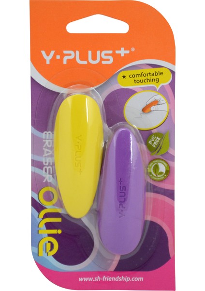 Ollıe Ergonomik Silgi 2'Li Bls