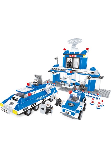 Bricks 567 Parça Polis Seti