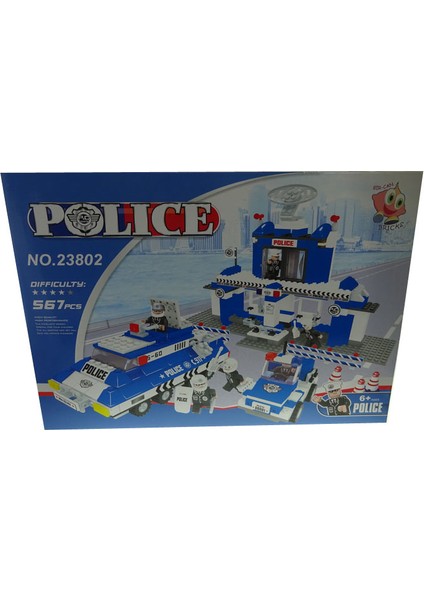 Bricks 567 Parça Polis Seti fiyatları