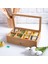 AHS-700157 Bambu 8 Bölmeli Çay Saklama Kutusu 1