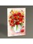 - Vazoda Kırmızı Çiçekler Tablo 150x100 1