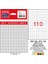 Ofis Etiketi Ofc-104 Beyaz 1