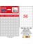 Ofis Etiketi Ofc-106 Beyaz 1