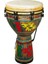 DJ-0014-24 Mondo Adinkra 14" Djembe 1