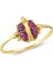 Altınsepeti Altın Renkli Taşlı Uğur Böceği Yüzük As8Yz07 1
