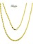 İnce 14 Ayar Burmalı Halat Altın Zincir 3