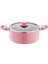 Dynamic Stone Derin Tencere 24 cm Pembe 1